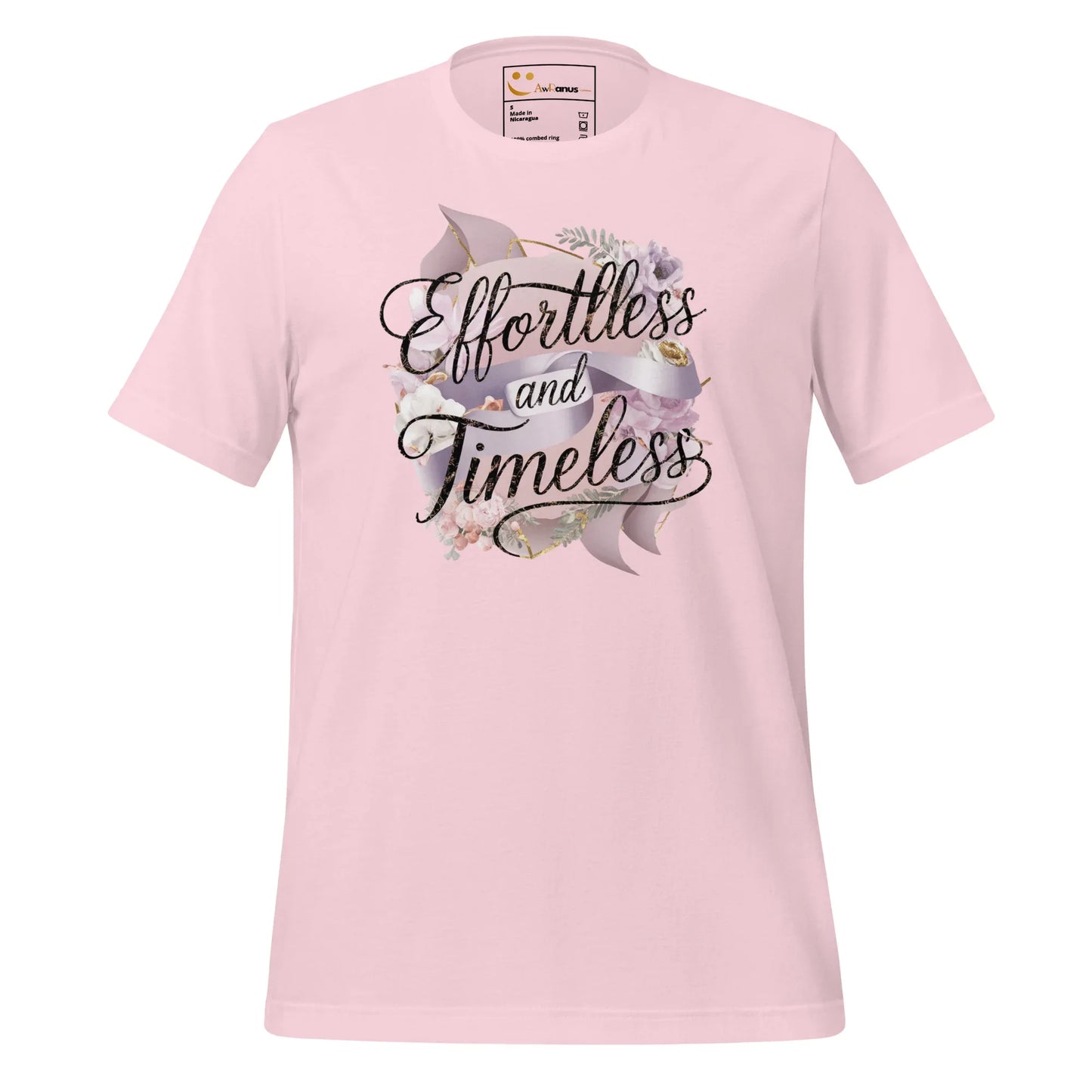 Women's T-Shirt | Effortless And Timeless - AwRans Clothing