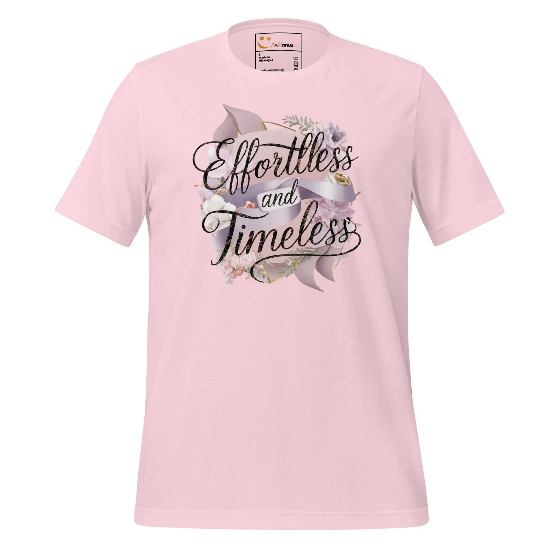 Women's T-Shirt | Effortless And Timeless - AwRans Clothing