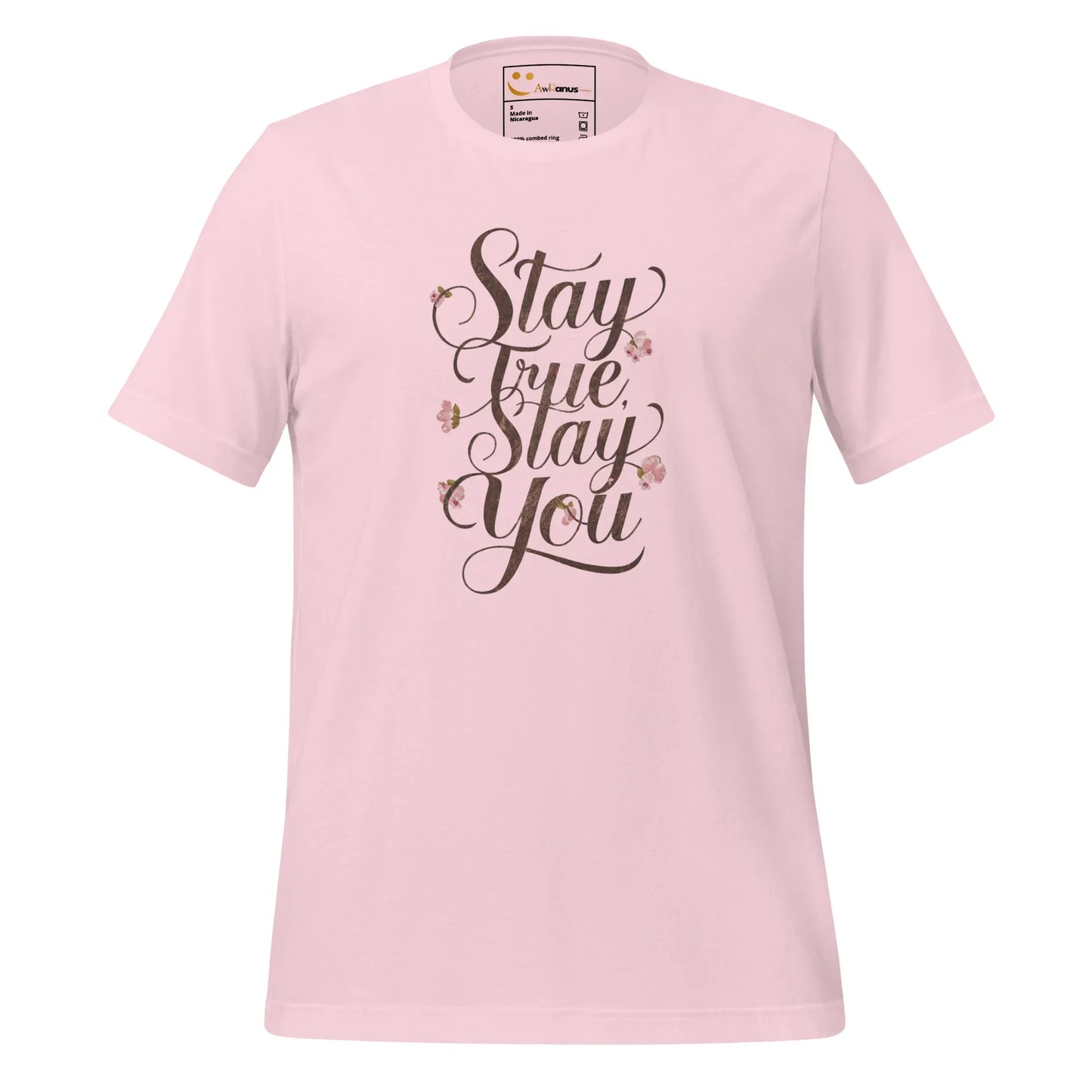 Women's T-Shirt | Stay True,Stay You. - AwRans Clothing