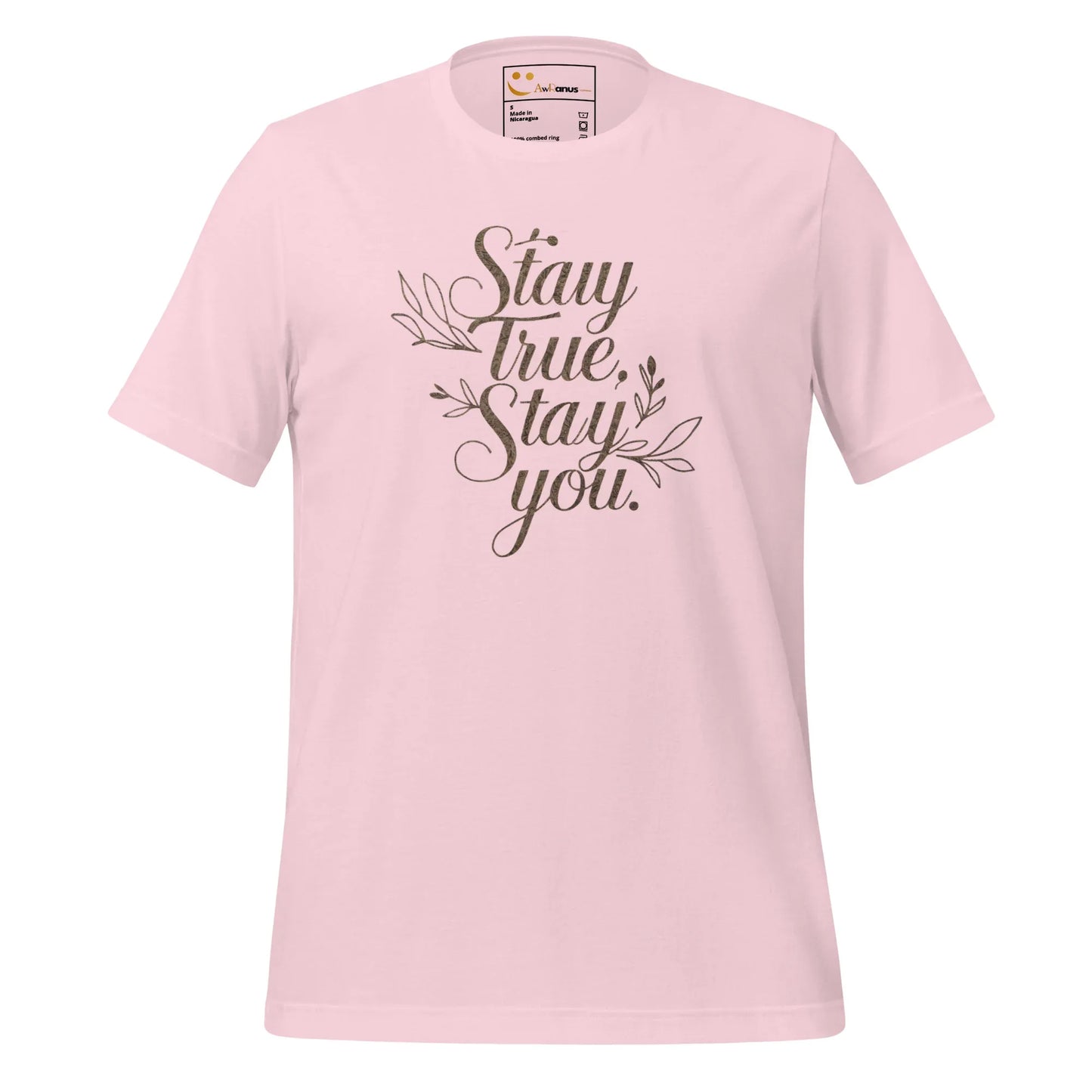 Women's T-Shirt | Stay True,Stay You. - AwRans Clothing