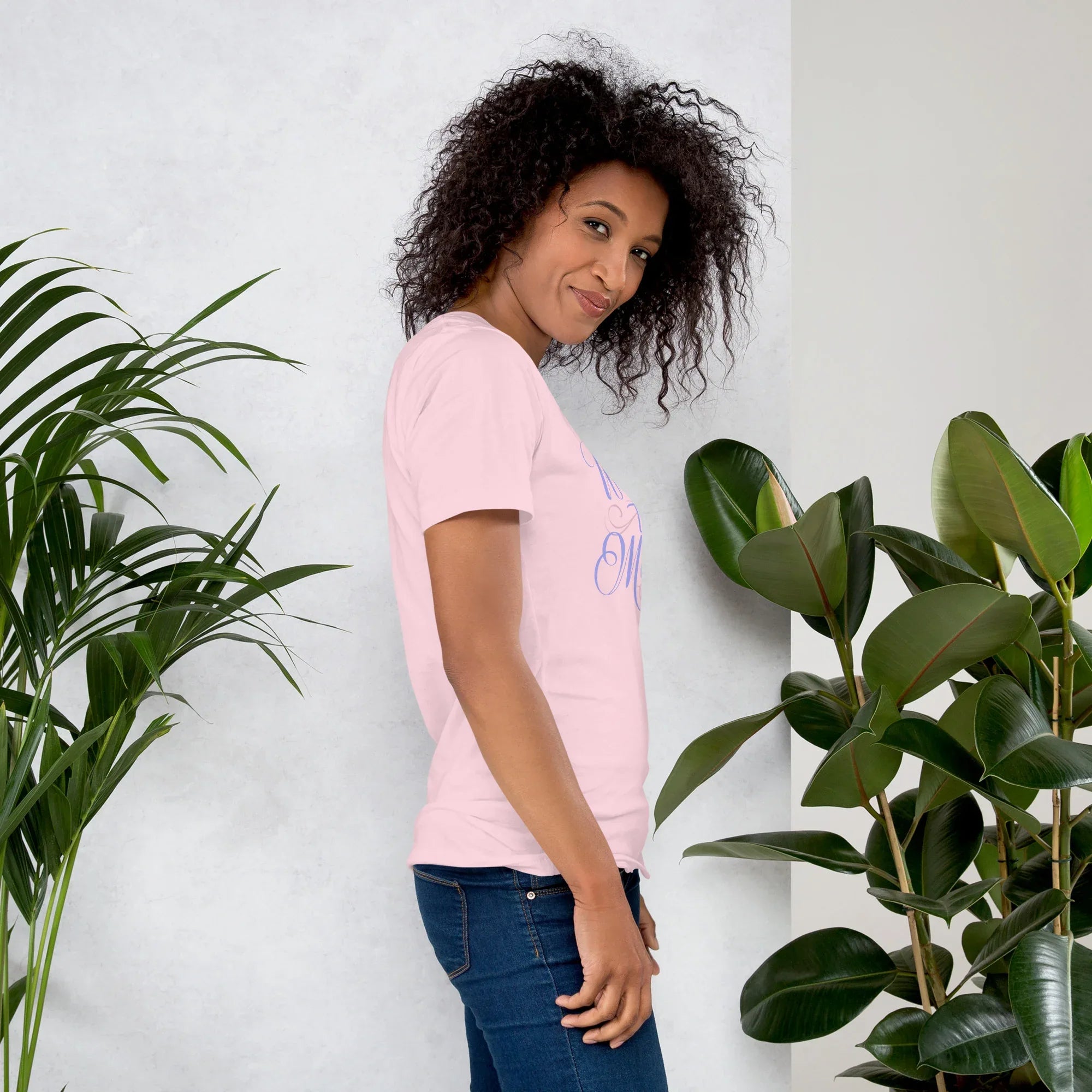 Women's T-Shirt | Wear The Moment Women's t-shirt AwRans Clothing unisex-staple-t-shirt-soft-pink-right-6799e654d2150