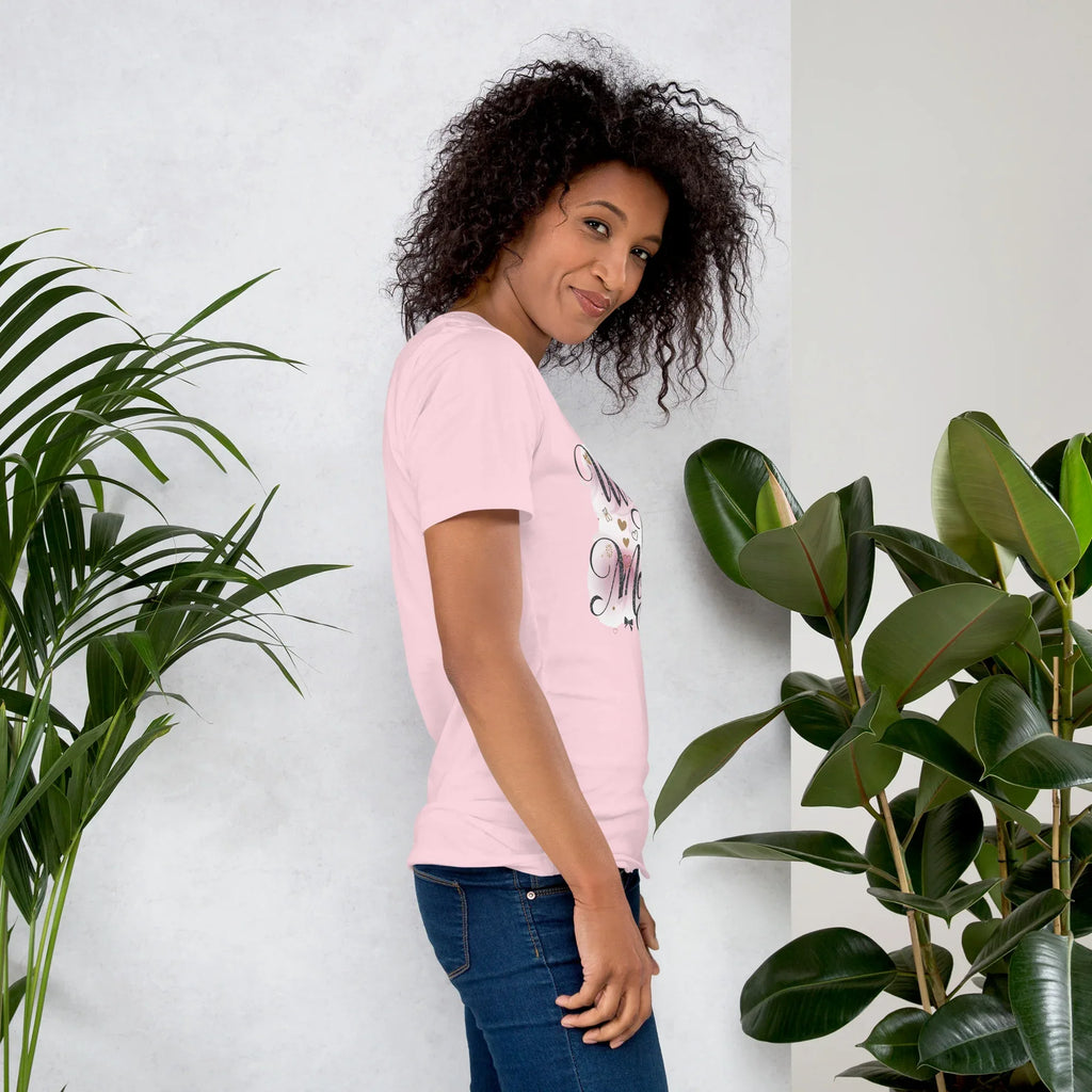 Women's T-Shirt | Wear The Moment Women's t-shirt AwRans Clothing unisex-staple-t-shirt-soft-pink-right-679a478612d0f