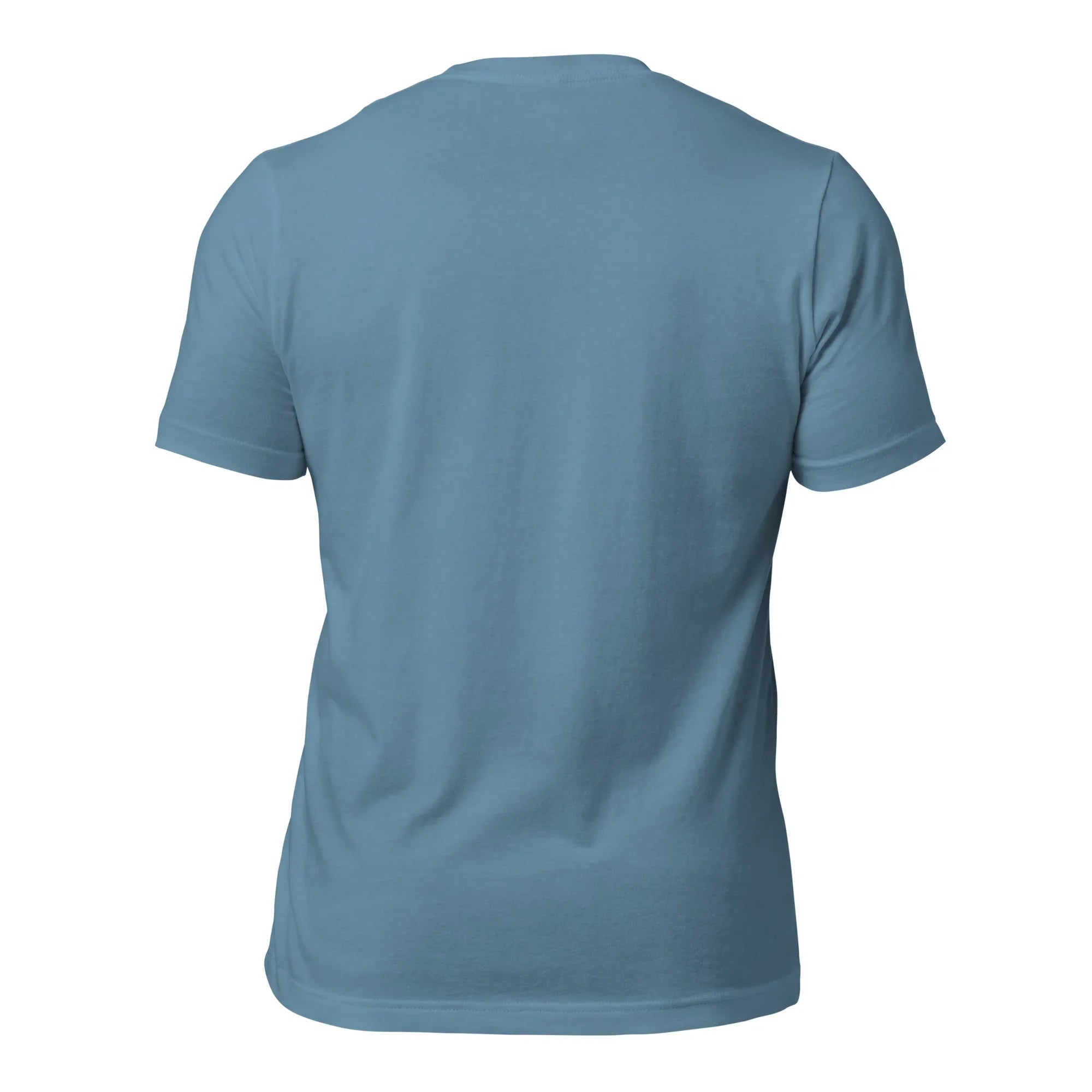 Unisex | Radiate Love T-Shirt t-shirt AwRans Clothing unisex-staple-t-shirt-steel-blue-back-6749de239f0a5