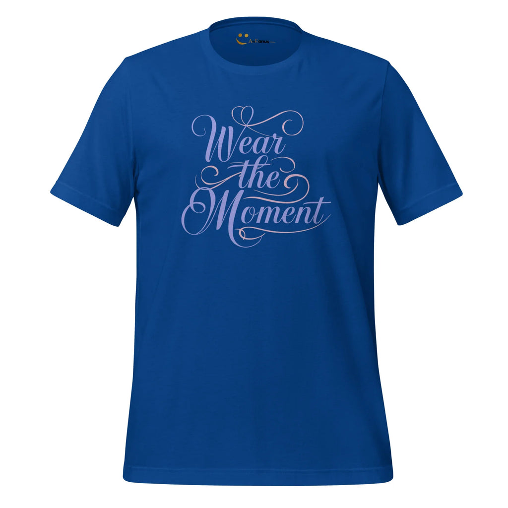 Women's T-Shirt | Wear The Moment Women's t-shirt AwRans Clothing unisex-staple-t-shirt-true-royal-front-6799e651f025d