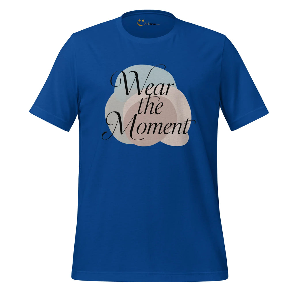 Women's T-Shirt | Wear The Moment Women's t-shirt AwRans Clothing unisex-staple-t-shirt-true-royal-front-679a4909855dd