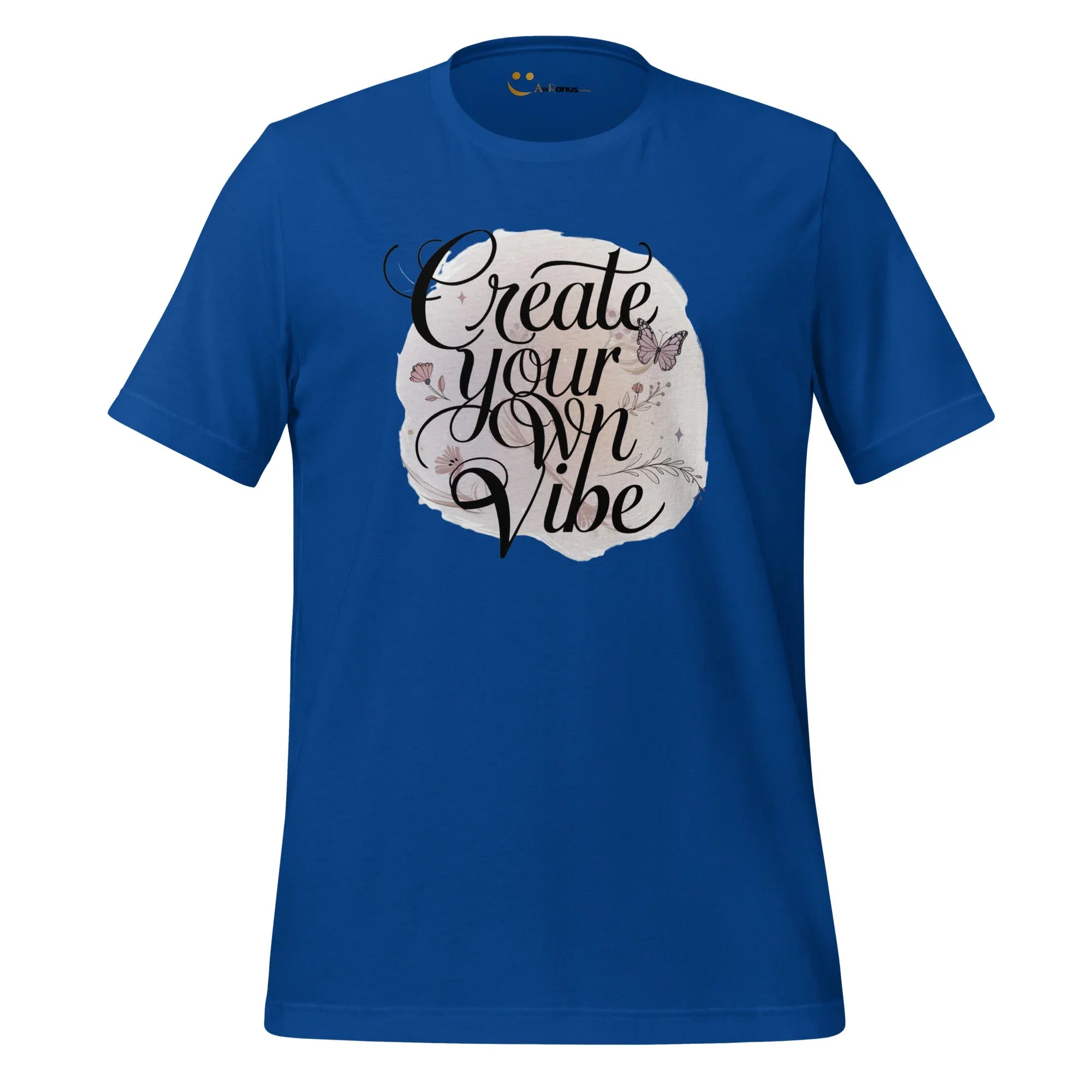 Women's T-Shirt | Create Your Own Vibe Women's t-shirt AwRans Clothing unisex-staple-t-shirt-true-royal-front-679bc03ac75ba