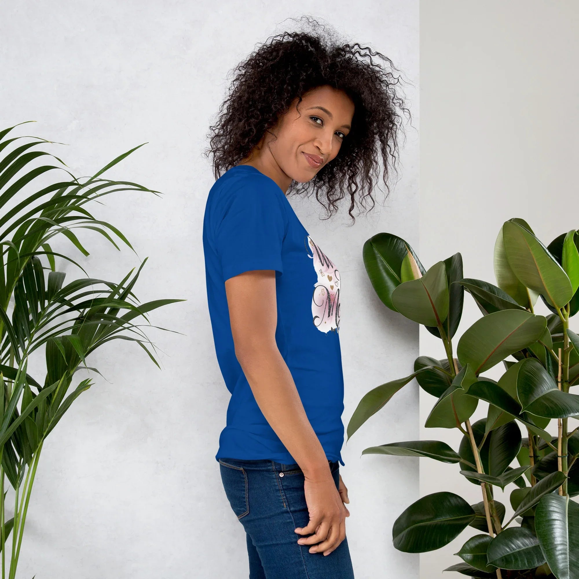 Women's T-Shirt | Wear The Moment Women's t-shirt AwRans Clothing unisex-staple-t-shirt-true-royal-right-679a4784017c2