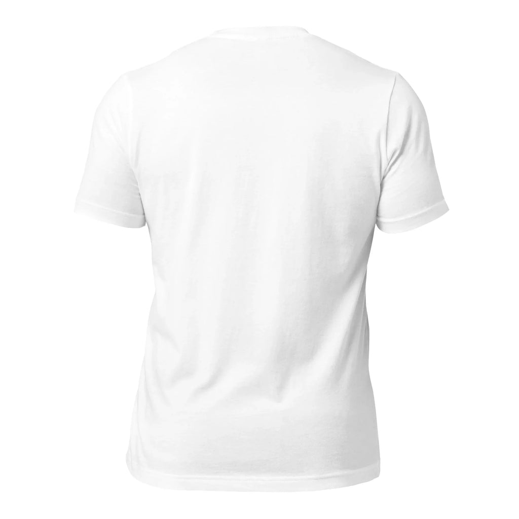 Unisex | Radiate Love T-Shirt t-shirt AwRans Clothing unisex-staple-t-shirt-white-back-6749de2723fb3