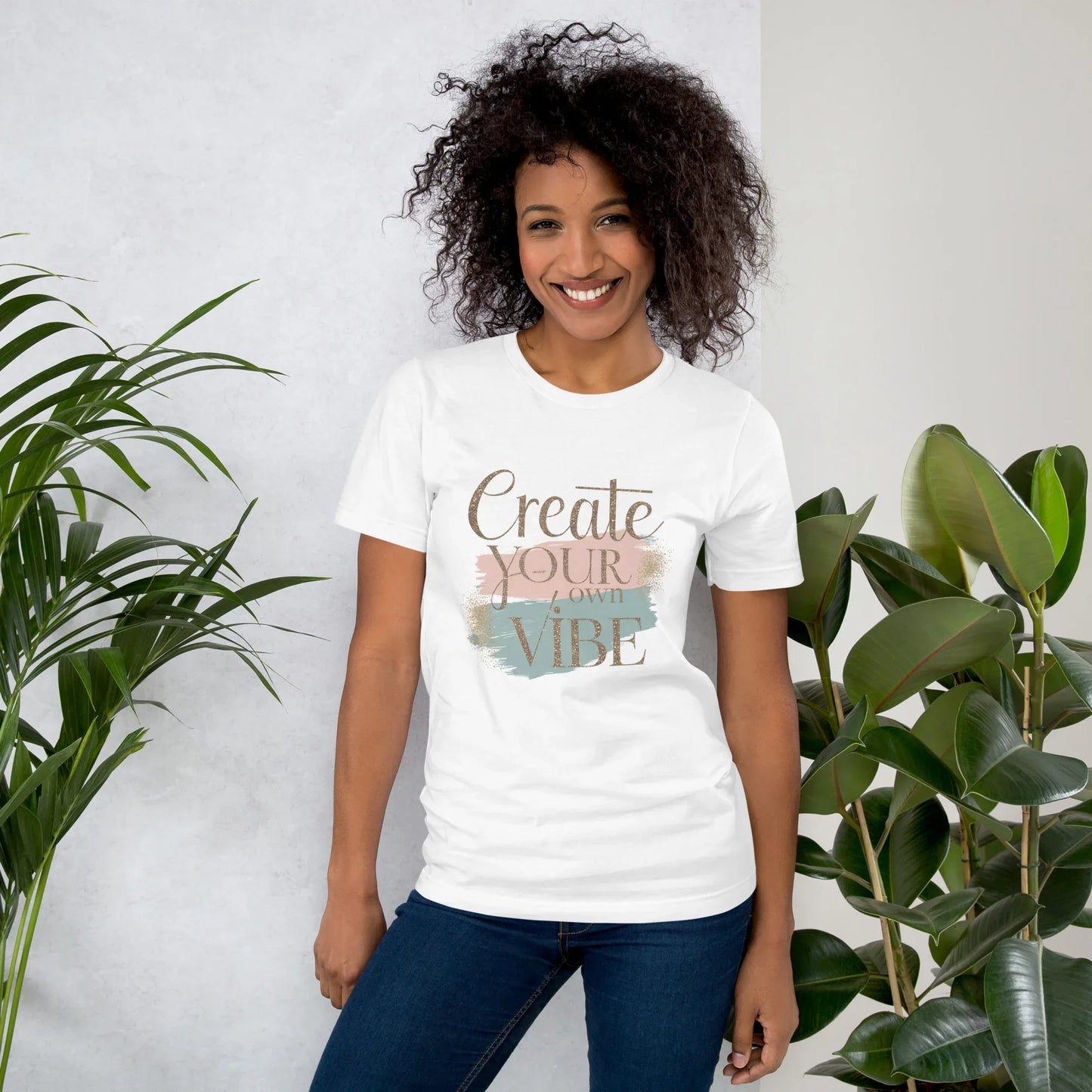 Women's T-Shirt | Creat Your Own Vibe - AwRans Clothing