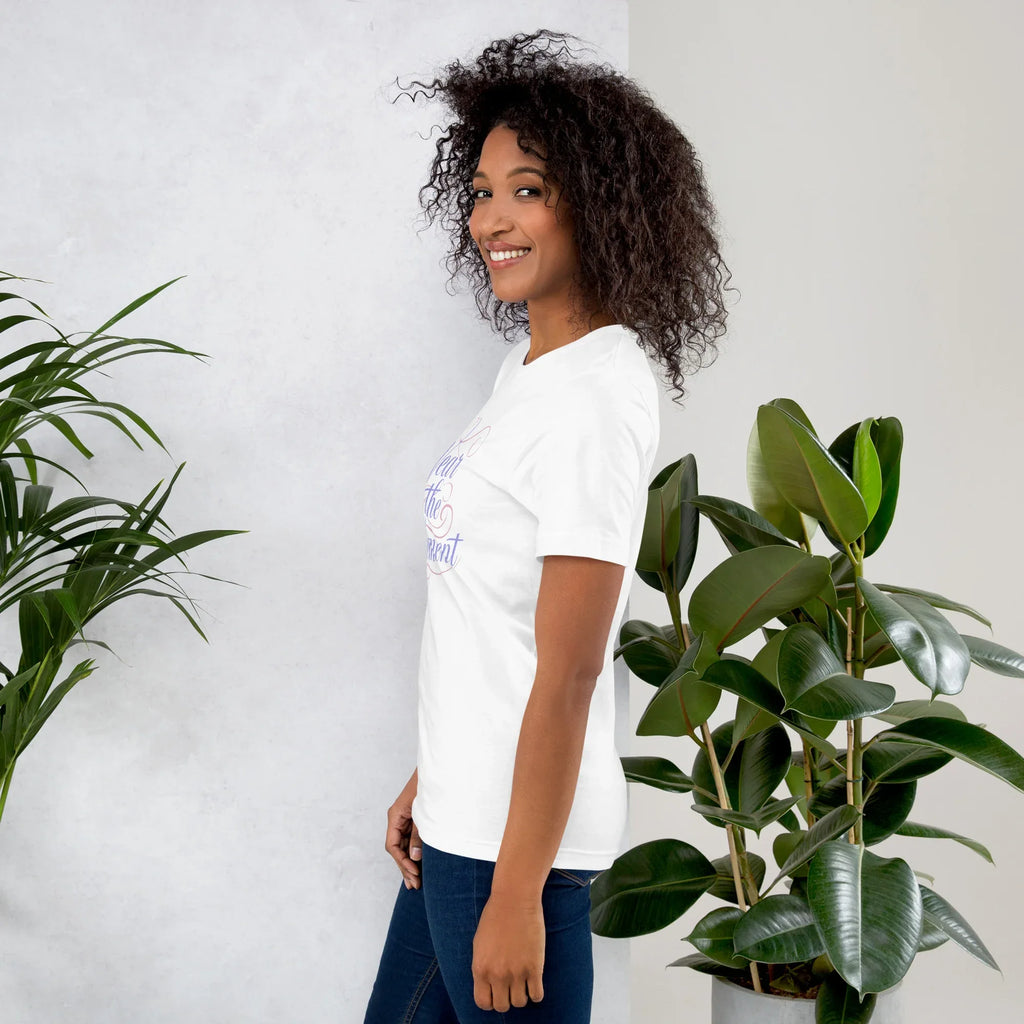 Women's T-Shirt | Wear The Moment Women's t-shirt AwRans Clothing unisex-staple-t-shirt-white-left-6799e65515509