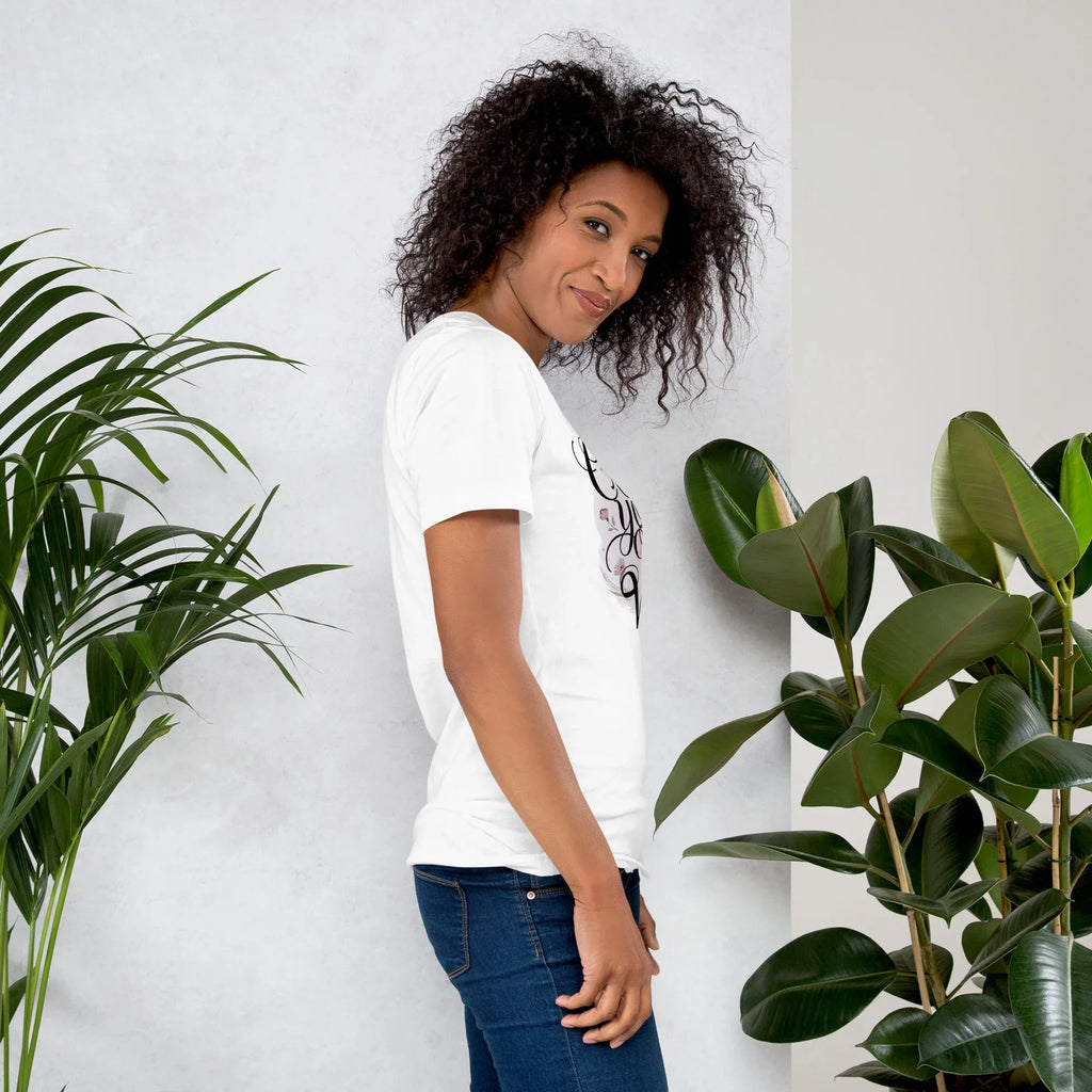 Women's T-Shirt | Create Your Own Vibe Women's t-shirt AwRans Clothing unisex-staple-t-shirt-white-right-679bc03da7635