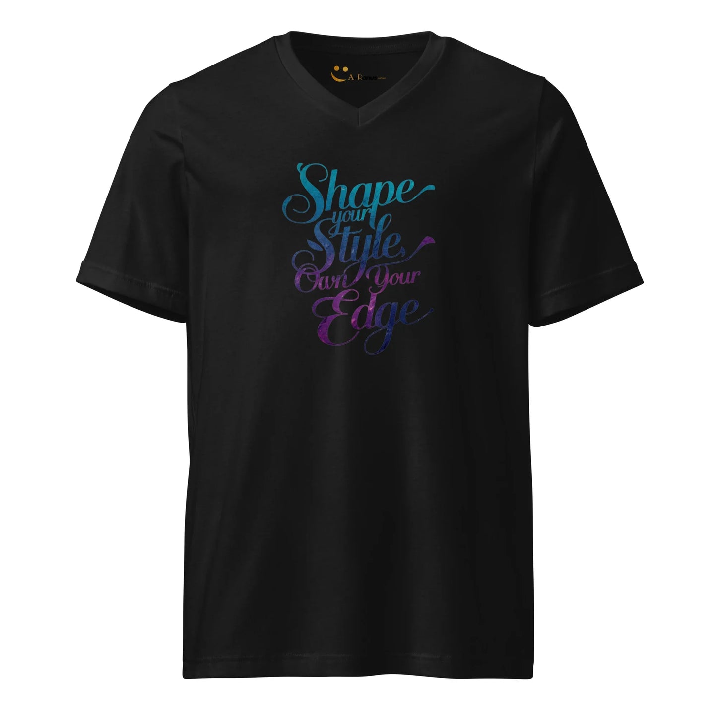 Women's Short Sleeve V-Neck T-Shirt | Shape Your Style,Own Your Edge - AwRans Clothing