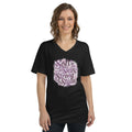 Women's Short Sleeve V-Neck T-Shirt | Soft On The Skin Strong On Style Black V-Neck T-Shirt AwRans Clothing unisex-v-neck-tee-black-front-67a222651ca9d