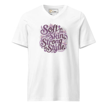 Women's Short Sleeve V-Neck T-Shirt | Soft On The Skin Strong On Style - AwRans Clothing