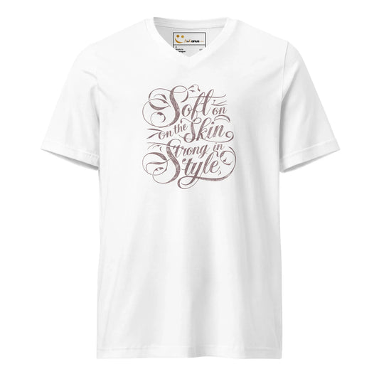 Women's Short Sleeve V-Neck T-Shirt | Soft On The Skin Strong On Style - AwRans Clothing