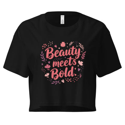 Women’s Crop Top | Beauty Meets Bold - AwRans Clothing