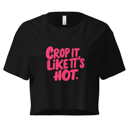 Women’s Crop Top | Crop It Like It's Hot. - AwRans Clothing