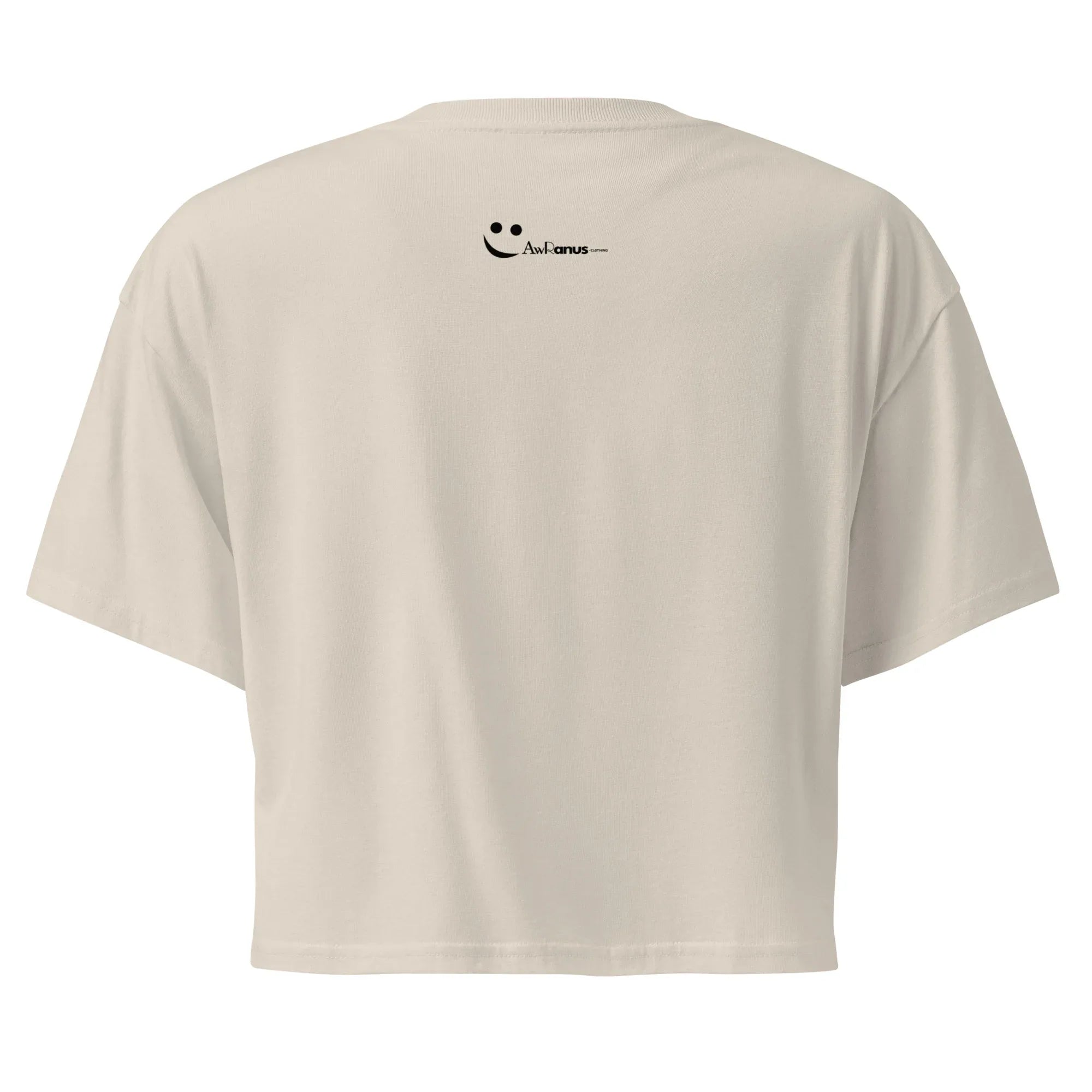Women’s Crop Top | ABS? I Thought You Said Snacks! Crop Tops AwRans Clothing womens-crop-top-bone-back-67c0ccc7f2bc8