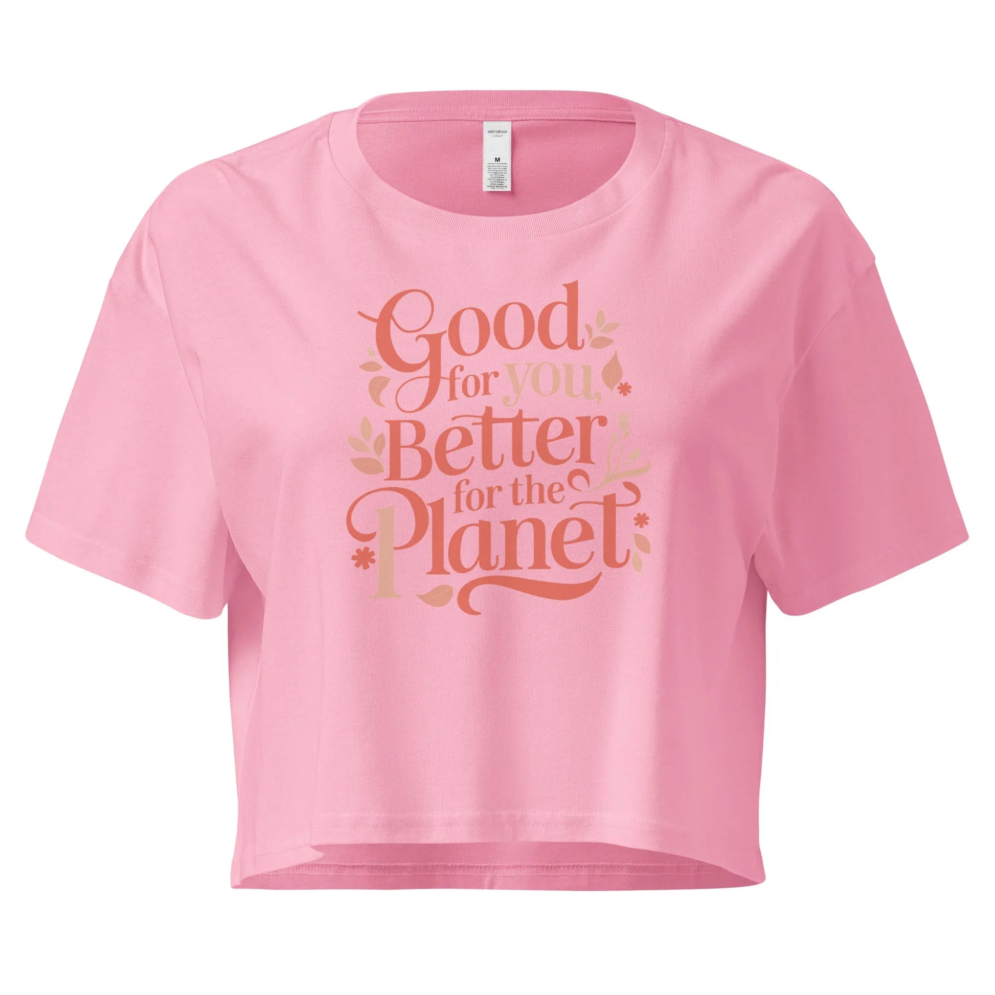 Women’s Crop Top | Good For You,Better For The Planet - AwRans Clothing