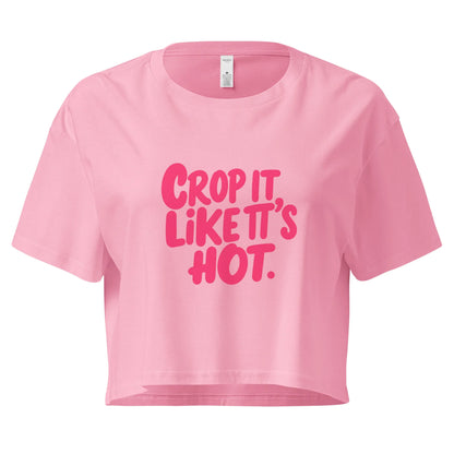 Women’s Crop Top | Crop It Like It's Hot. - AwRans Clothing