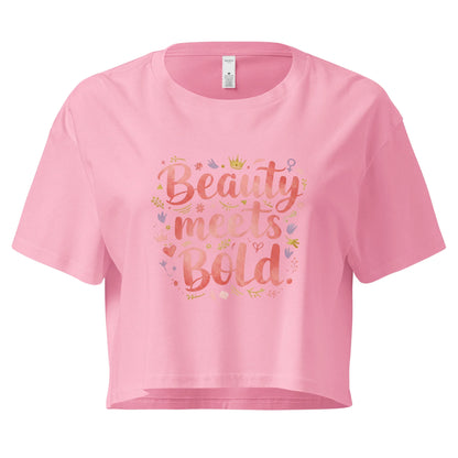 Women’s Crop Top | Beauty Meets Bold - AwRans Clothing