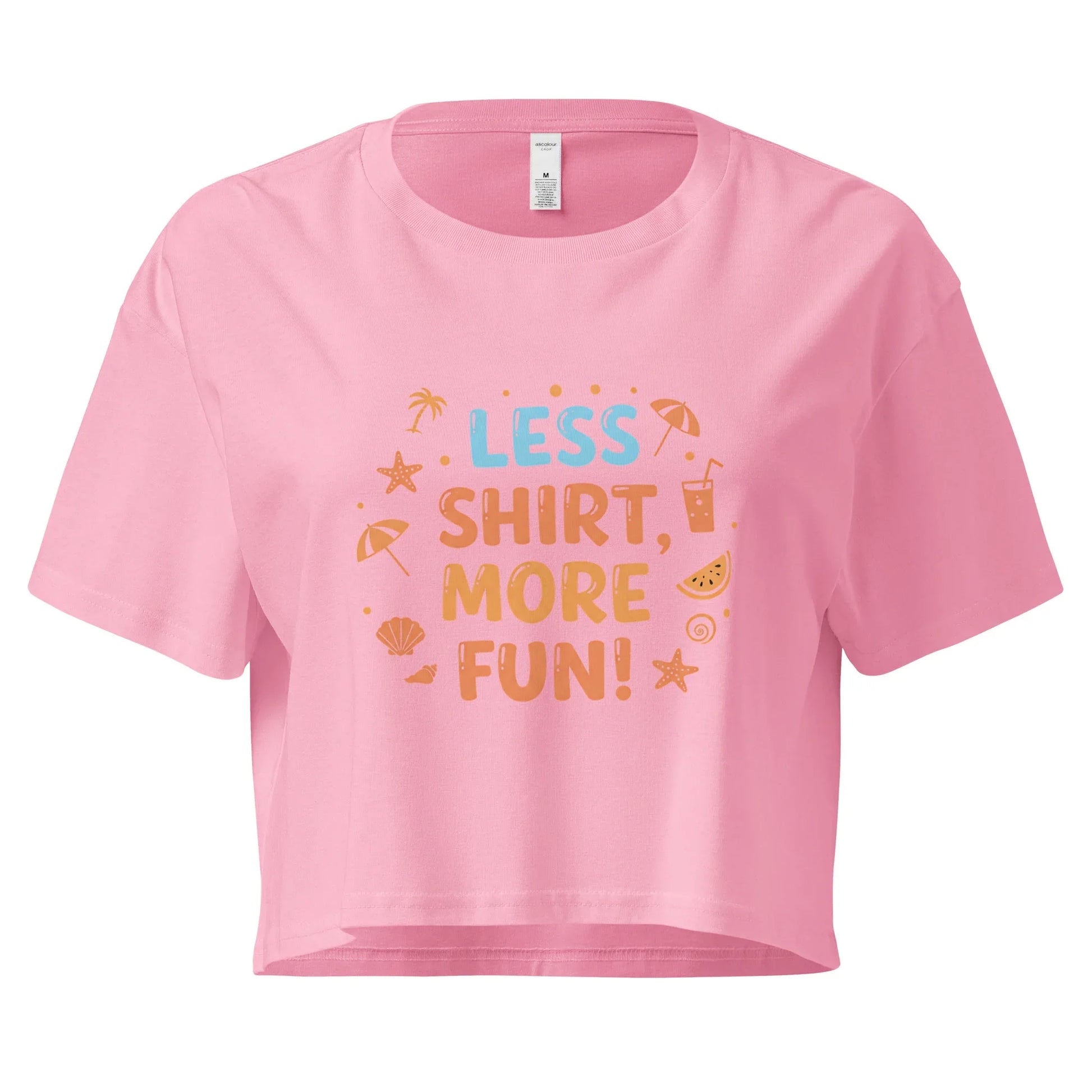 Women’s Crop Top | Less Shirt More Fun! - AwRans Clothing
