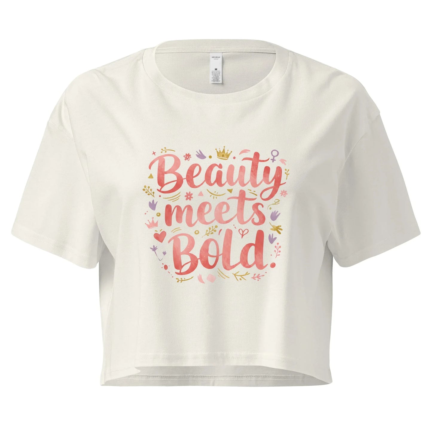 Women’s Crop Top | Beauty Meets Bold - AwRans Clothing
