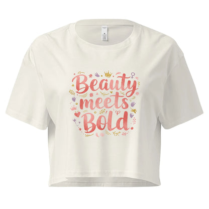 Women’s Crop Top | Beauty Meets Bold - AwRans Clothing