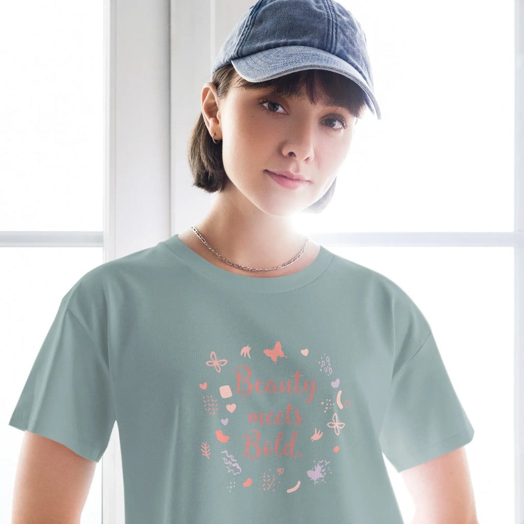 Women’s Crop Top | Beauty Meets Bold Crop Tops AwRans Clothing womens-crop-top-mineral-front-67c0cdefa3c09