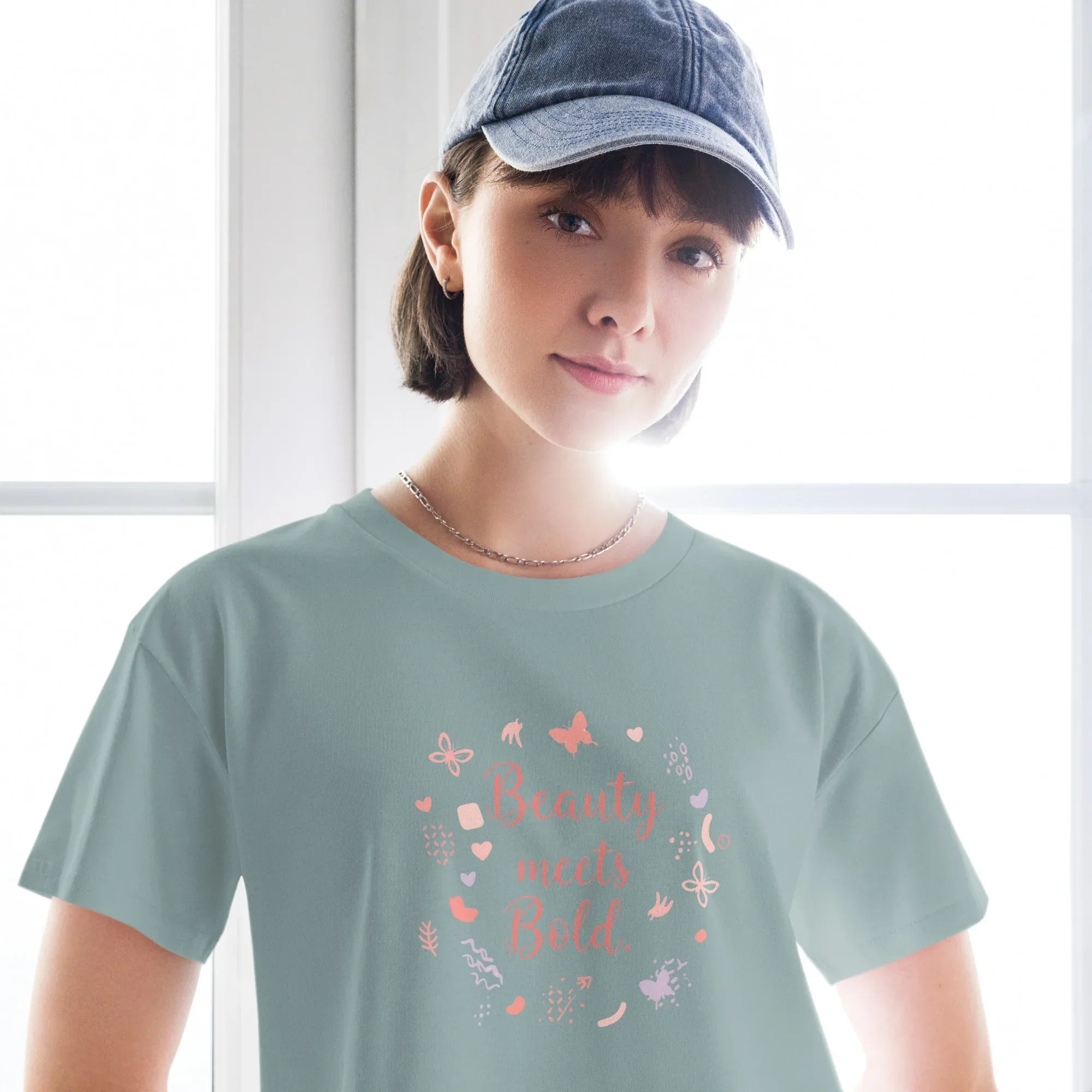 Women’s Crop Top | Beauty Meets Bold Crop Tops AwRans Clothing womens-crop-top-mineral-front-67c0cdefa3c09