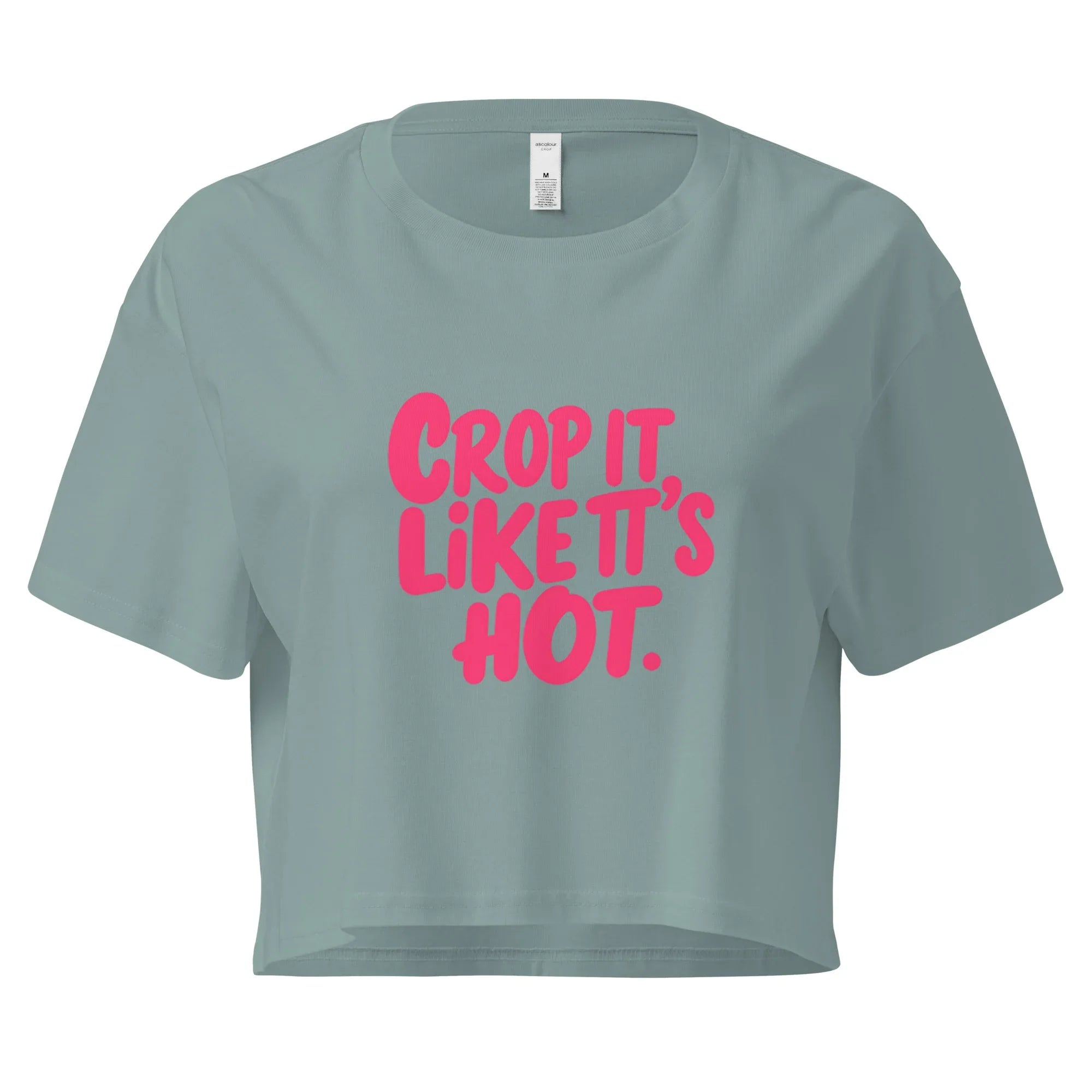 Women’s Crop Top | Crop It Like It's Hot. Mineral Crop Tops AwRans Clothing womens-crop-top-mineral-front-67c0ce8145268
