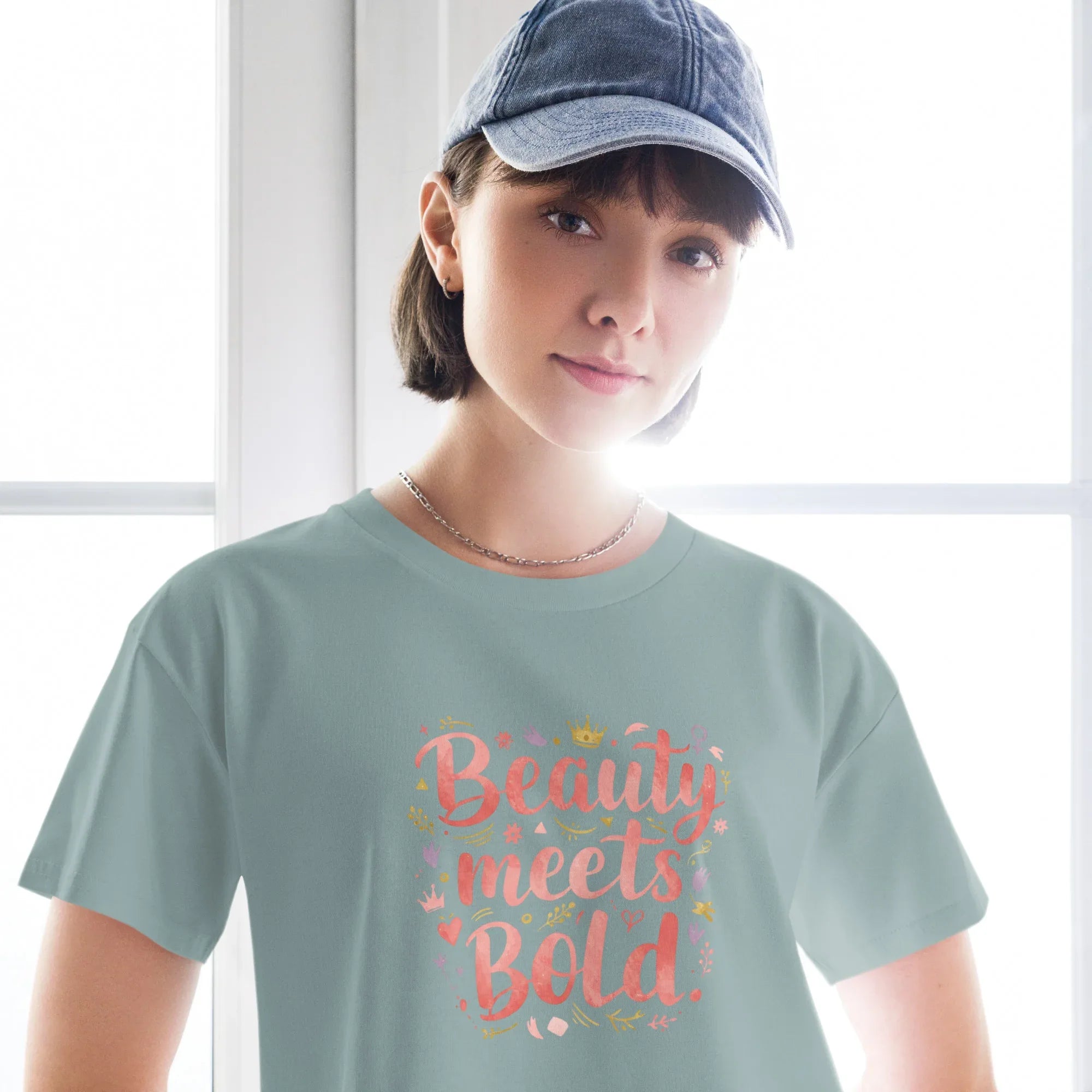 Women’s Crop Top | Beauty Meets Bold Crop Tops AwRans Clothing womens-crop-top-mineral-front-67c0d10785b5e