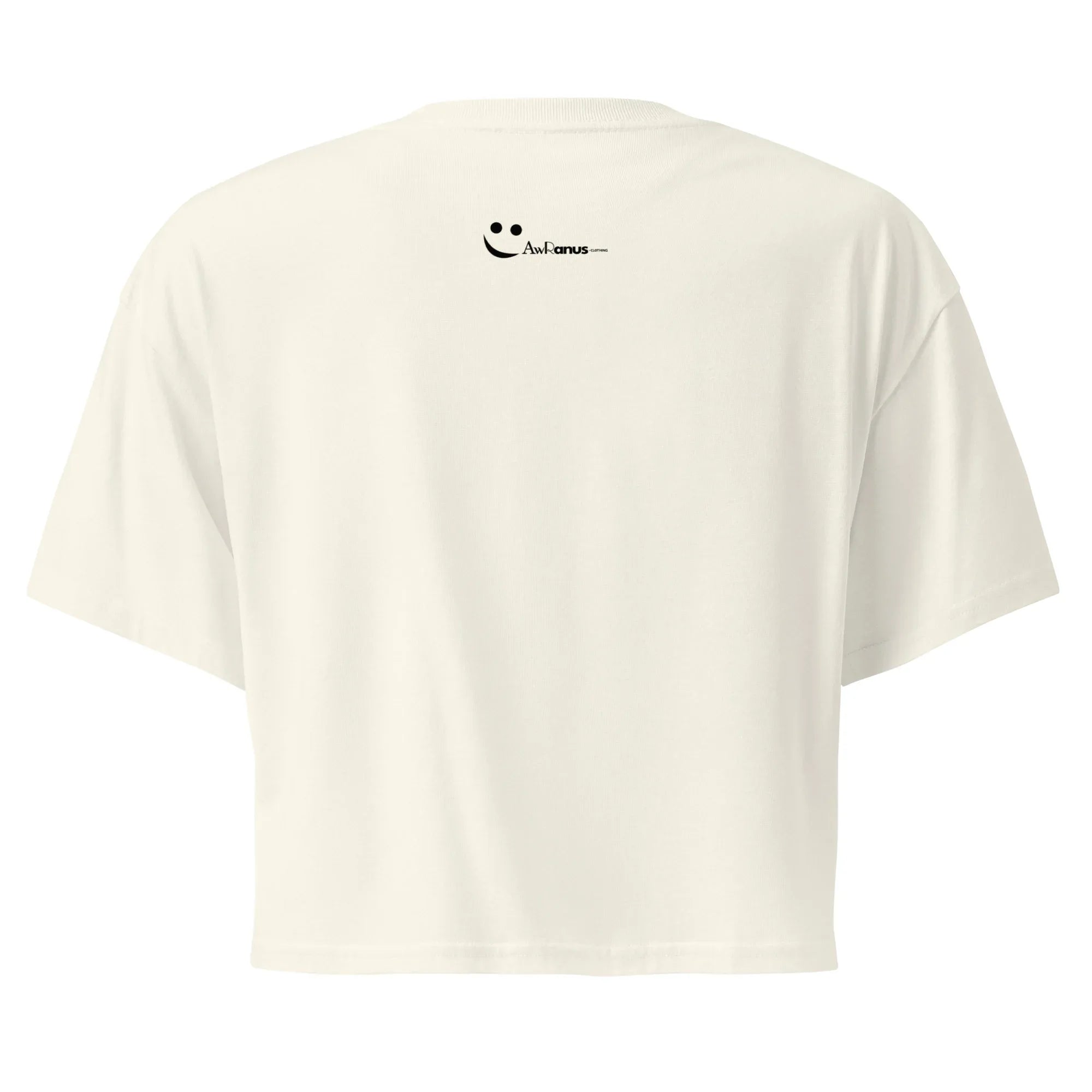 Women’s Crop Top | Gym? I Thought You Said Gin! Crop Tops AwRans Clothing womens-crop-top-natural-back-67c0cb4f89a9f