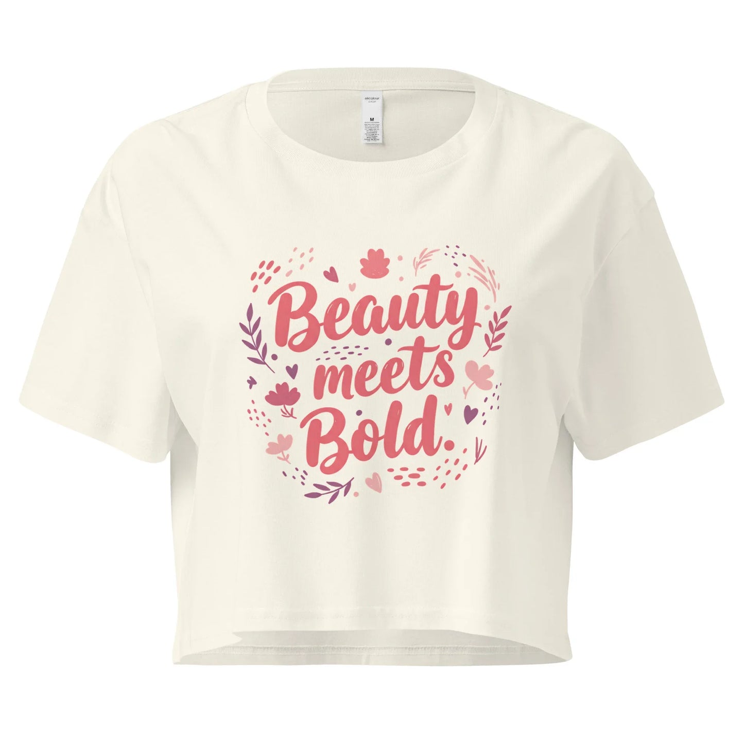 Women’s Crop Top | Beauty Meets Bold - AwRans Clothing
