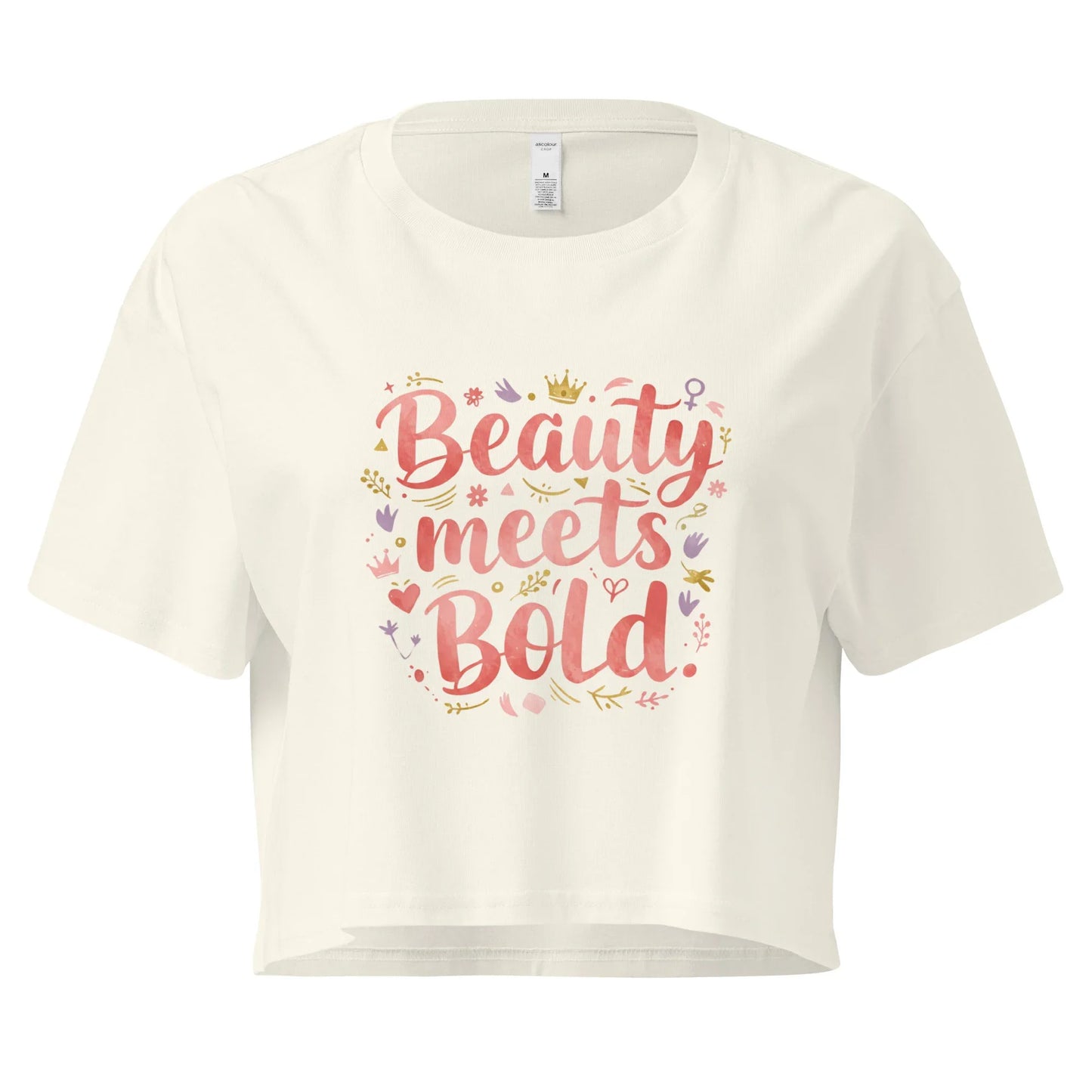 Women’s Crop Top | Beauty Meets Bold - AwRans Clothing