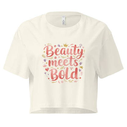 Women’s Crop Top | Beauty Meets Bold - AwRans Clothing