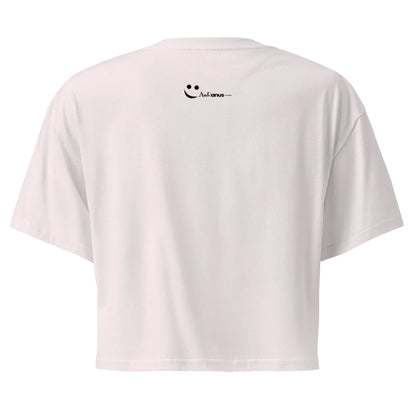 Women’s Crop Top | Smiles Go With Everything. - AwRans Clothing