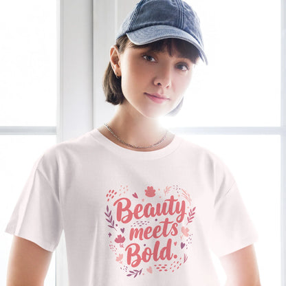 Women’s Crop Top | Beauty Meets Bold - AwRans Clothing