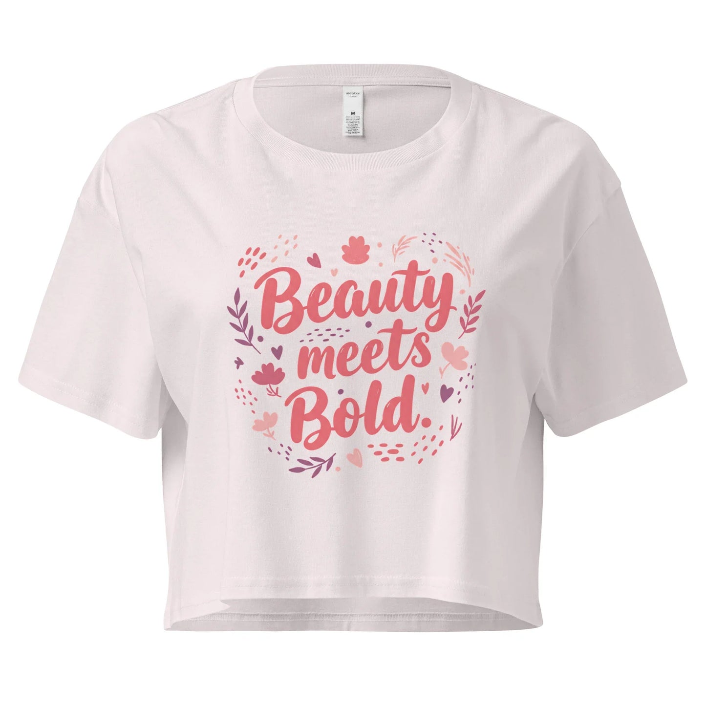 Women’s Crop Top | Beauty Meets Bold - AwRans Clothing