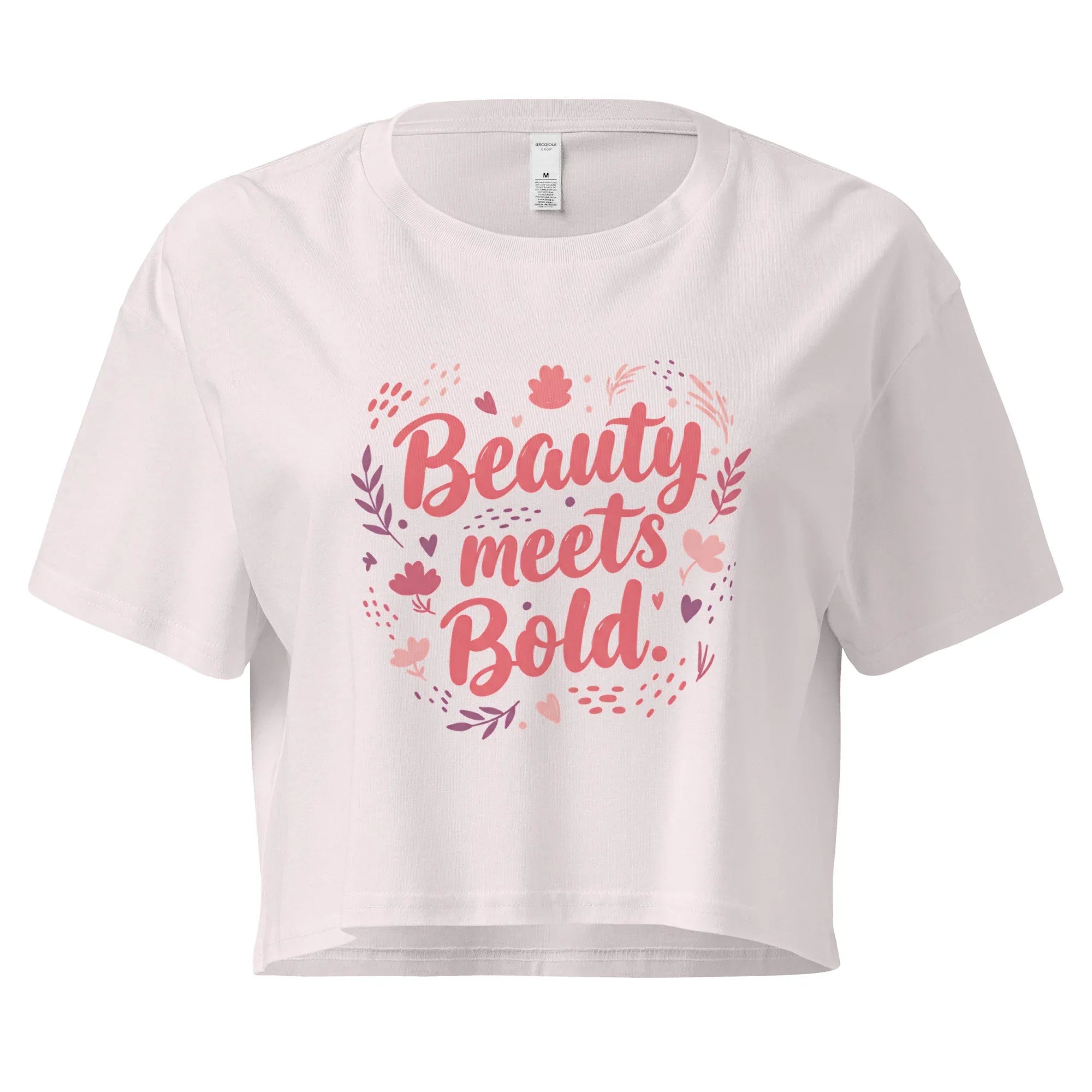 Women’s Crop Top | Beauty Meets Bold Orchid Crop Tops AwRans Clothing womens-crop-top-orchid-front-67c0cc0ab894e