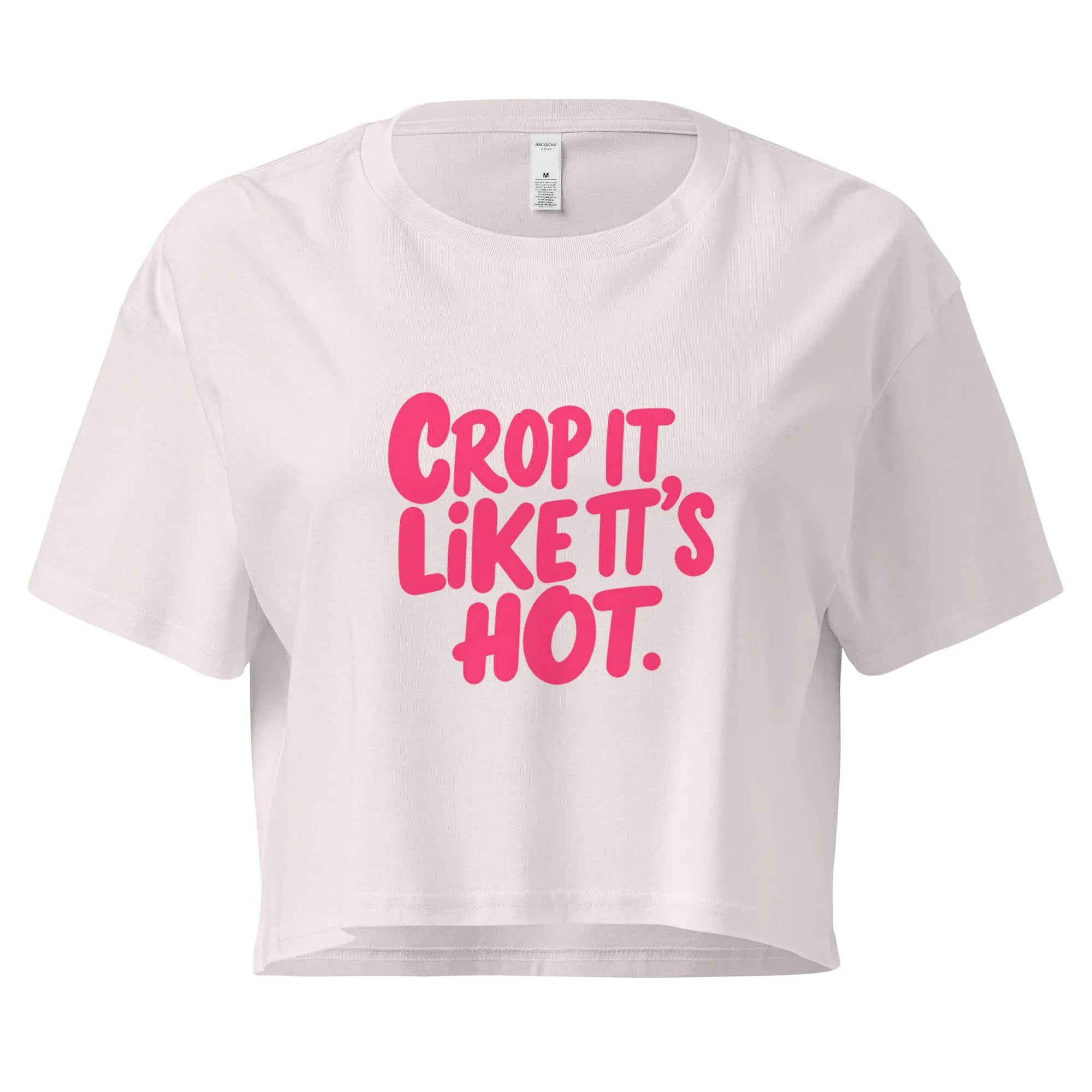Women’s Crop Top | Crop It Like It's Hot. Orchid Crop Tops AwRans Clothing womens-crop-top-orchid-front-67c0ce8149f5b
