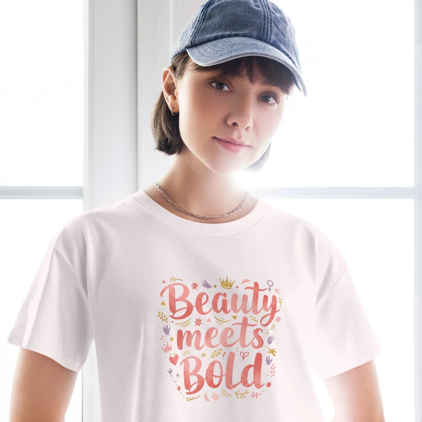 Women’s Crop Top | Beauty Meets Bold - AwRans Clothing