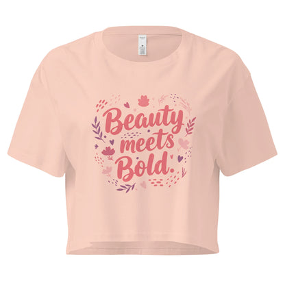 Women’s Crop Top | Beauty Meets Bold - AwRans Clothing