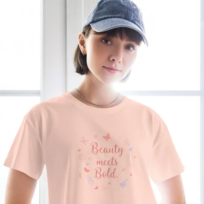 Women’s Crop Top | Beauty Meets Bold - AwRans Clothing