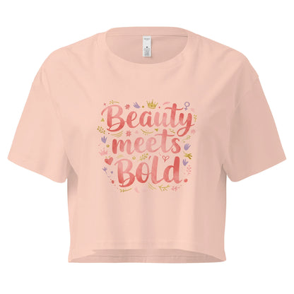 Women’s Crop Top | Beauty Meets Bold - AwRans Clothing
