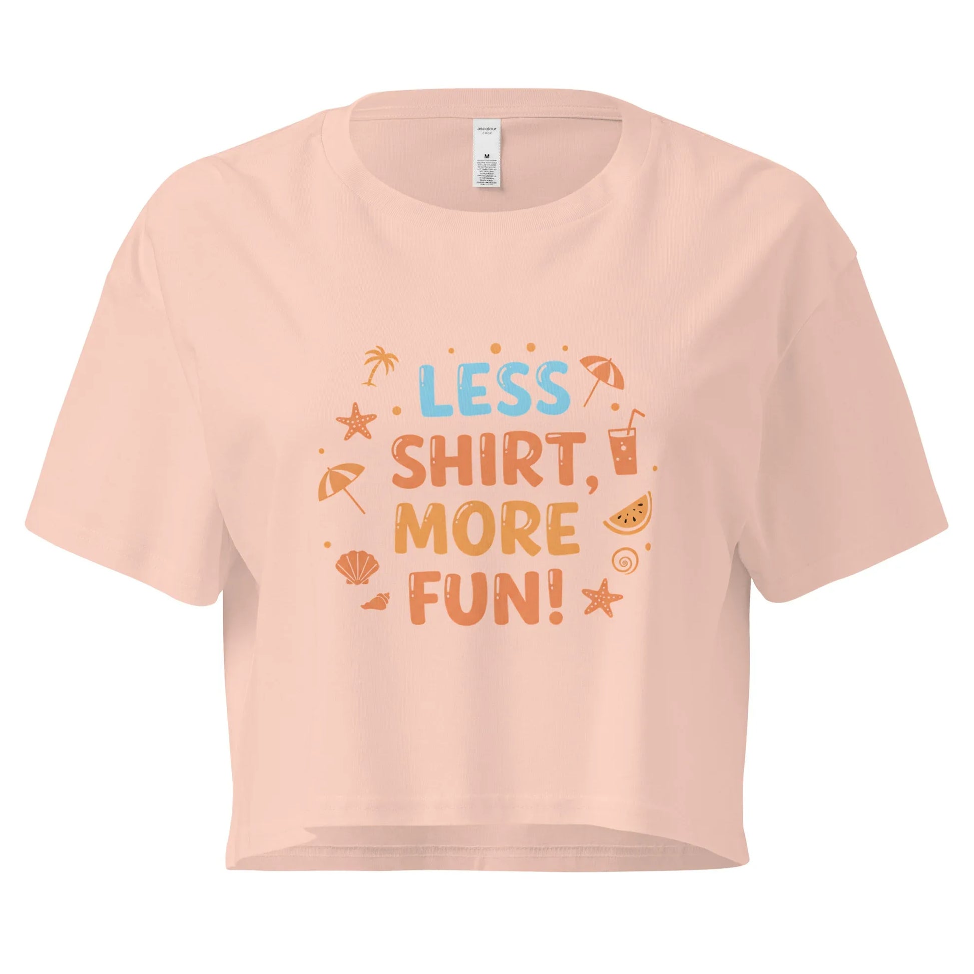 Women’s Crop Top | Less Shirt More Fun! - AwRans Clothing