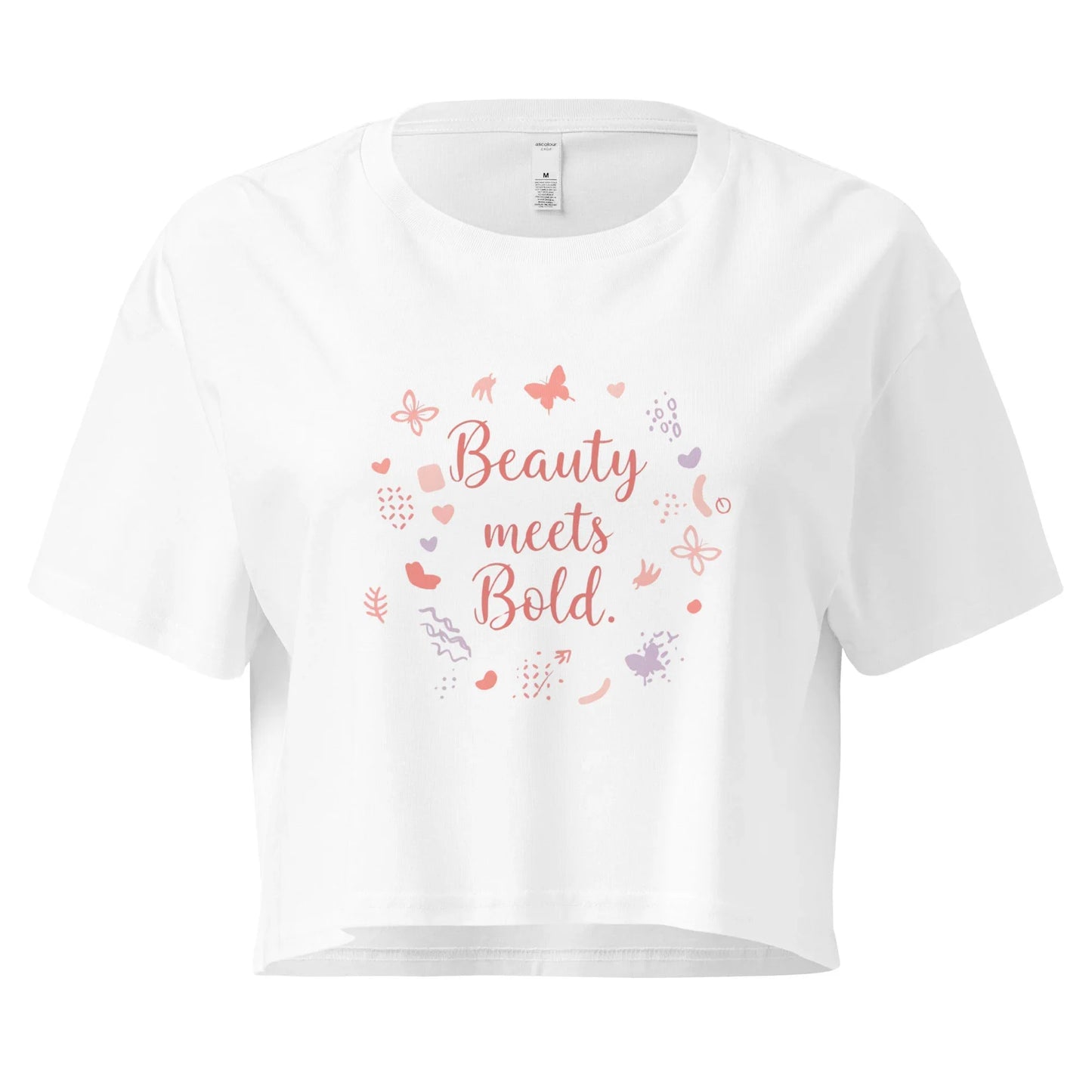 Women’s Crop Top | Beauty Meets Bold - AwRans Clothing