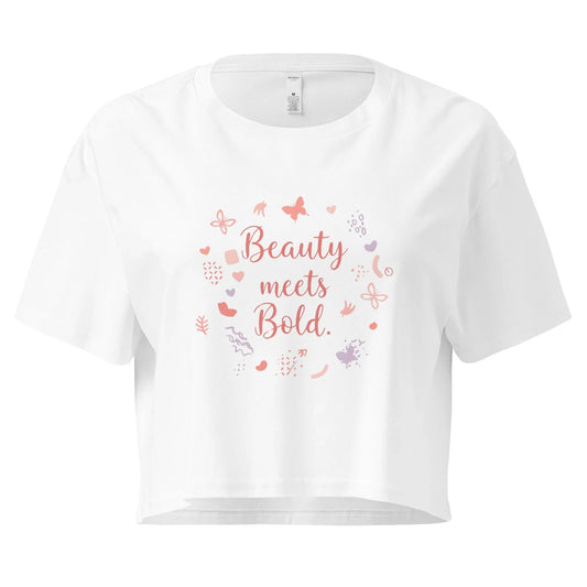 Women’s Crop Top | Beauty Meets Bold - AwRans Clothing