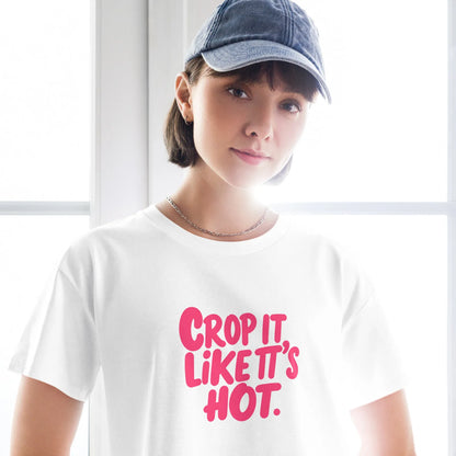 Women’s Crop Top | Crop It Like It's Hot. - AwRans Clothing