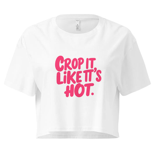 Women’s Crop Top | Crop It Like It's Hot. - AwRans Clothing